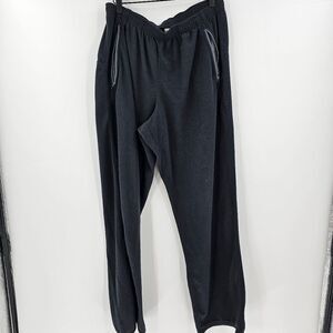 Nike xl sweats pants fleece Black Men's gym workout